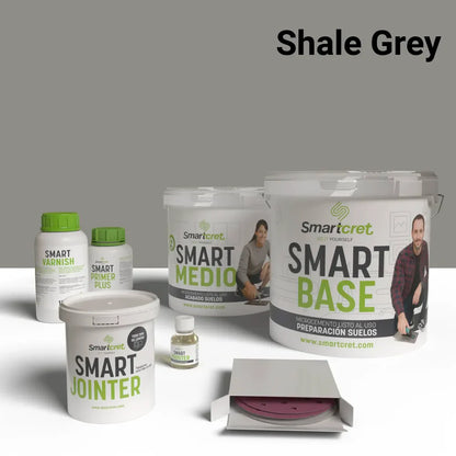 Kit de microcemento para suelos de cocina con azulejos de 4m²-9