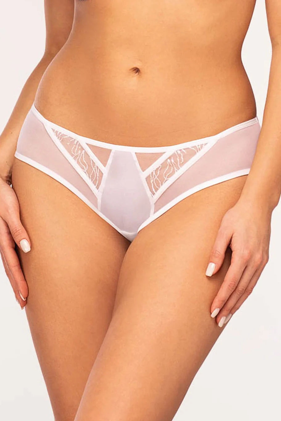 Sheer Mesh Low Rise Bikini Panty Virginia-0