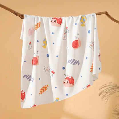 Cotton Swaddle Blanket for Newborns and Infants