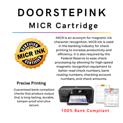 DoorStepInk Brand for HP 92 (C9362WN) Black MICR Remanufactured in the USA Ink Cartridge-1