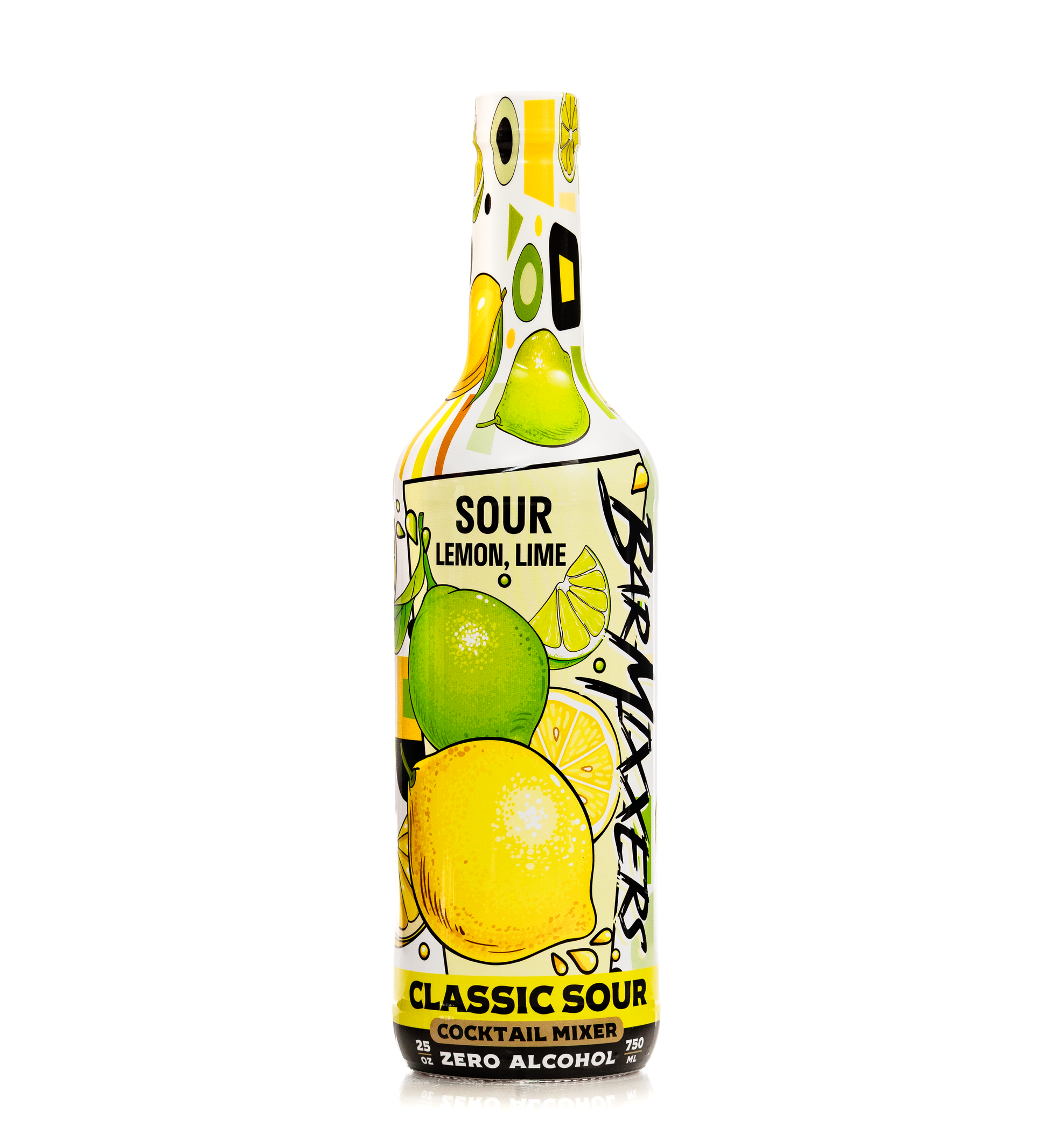 Classic Sour Mixer – Lemon & Lime Balance, Cane Sugar Blend | BarMixxers-0