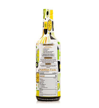 Classic Sour Mixer – Lemon & Lime Balance, Cane Sugar Blend | BarMixxers-2