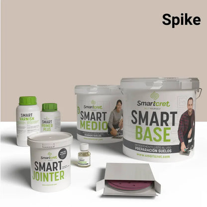 Kit de microcemento para suelos de cocina con azulejos de 4m²-5