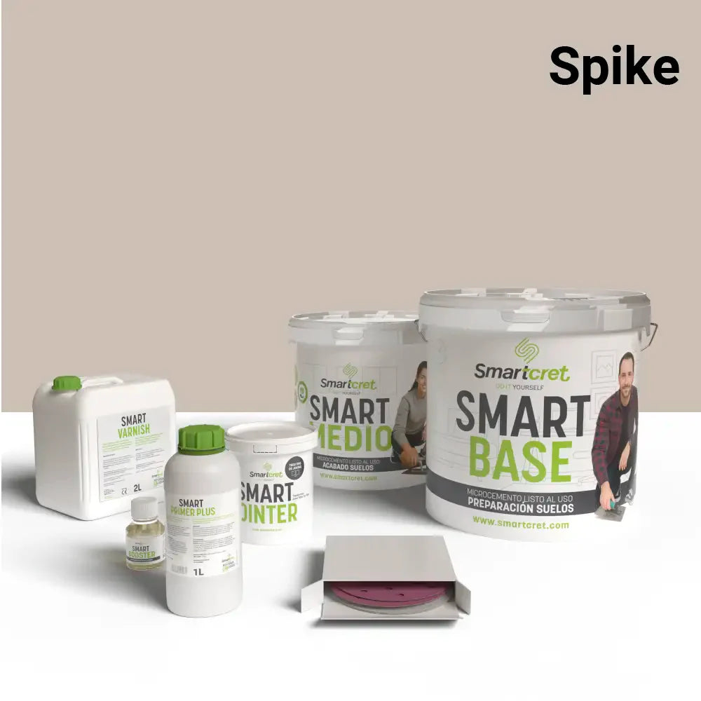 Kit de microcemento para escaleras de azulejos de 8 m²-5