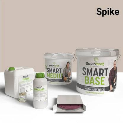 Kit microcemento para escaleras de obra de 8 m²-5