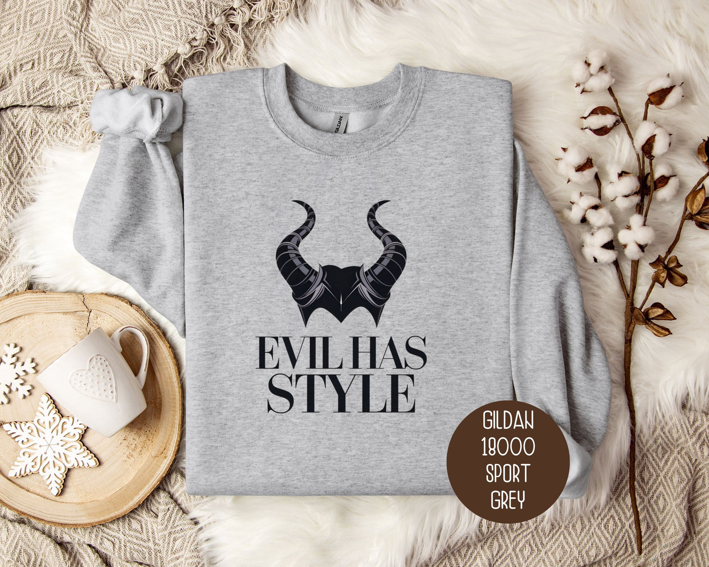 Evil Has Style Team Villains Sweatshirt-3