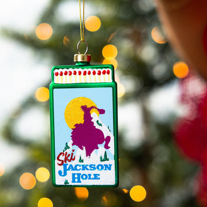 Matchbook Ornament - Jackson Hole-0