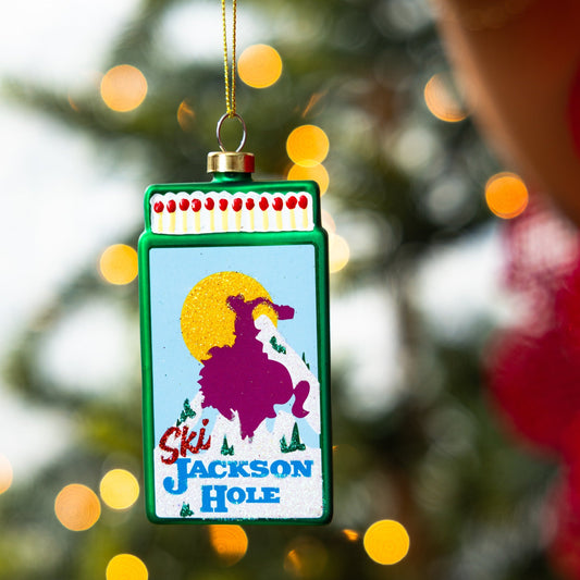 Matchbook Ornament - Jackson Hole-0