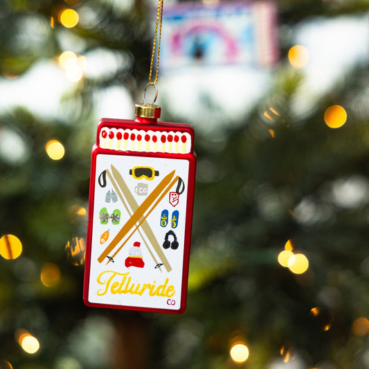 Matchbook Ornament - Telluride-0