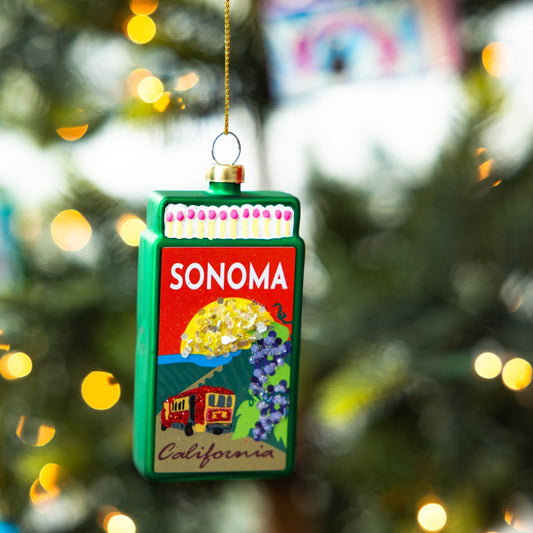 Matchbook Ornament - Sonoma-0
