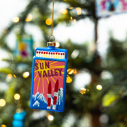 Matchbook Ornament - Sun Valley-0
