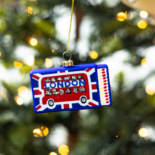 Matchbook Ornament - London-0