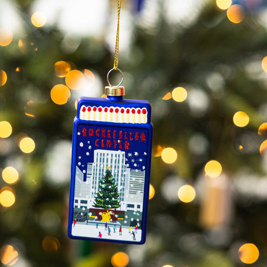 Matchbook Ornament - Rockefeller Center-0