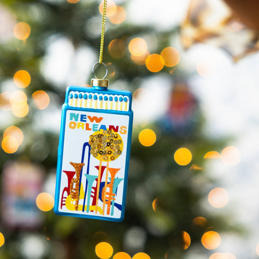 Matchbook Ornament - New Orleans-0