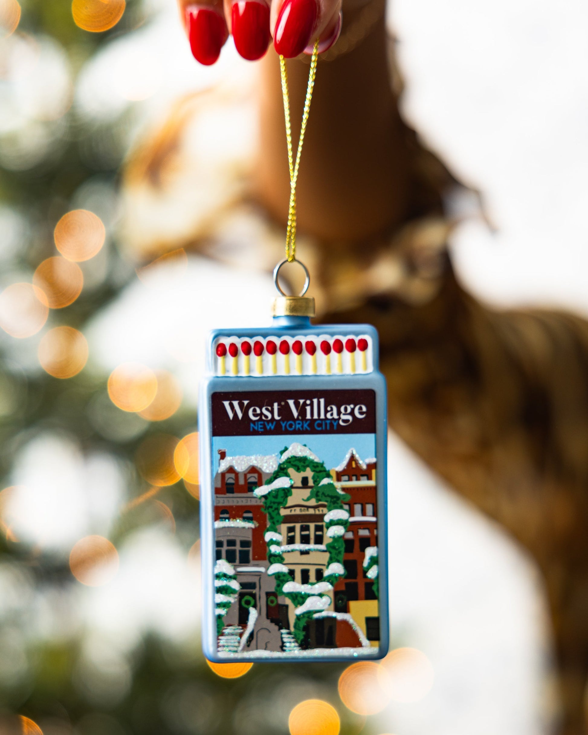 Matchbook Ornament - West Village-0