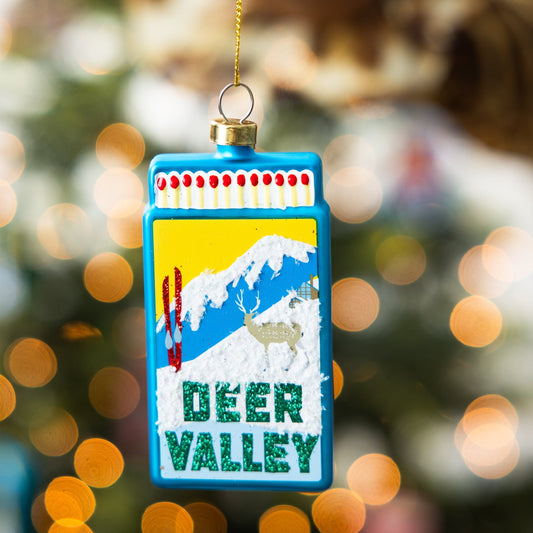 Matchbook Ornament - Deer Valley-0