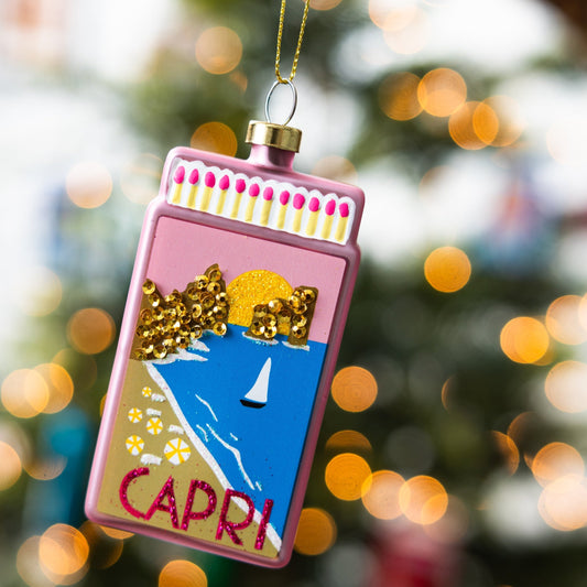 Matchbook Ornament - Capri-0