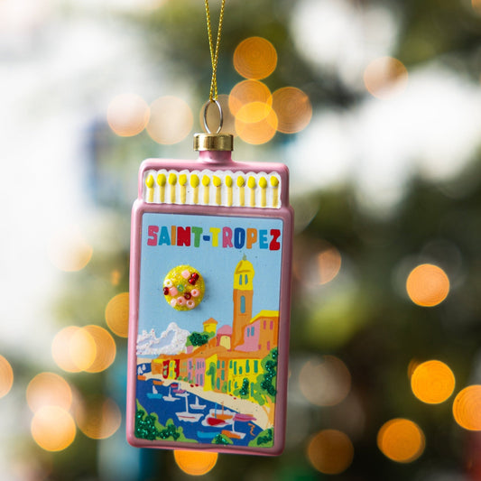 Matchbook Ornament - St. Tropez-0