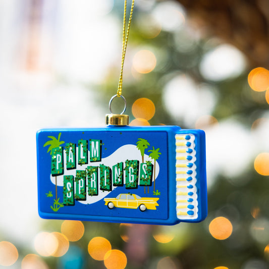 Matchbook Ornament - Palm Springs-0