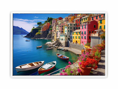 Cinque Terre in Italy Canvas Art Print-5