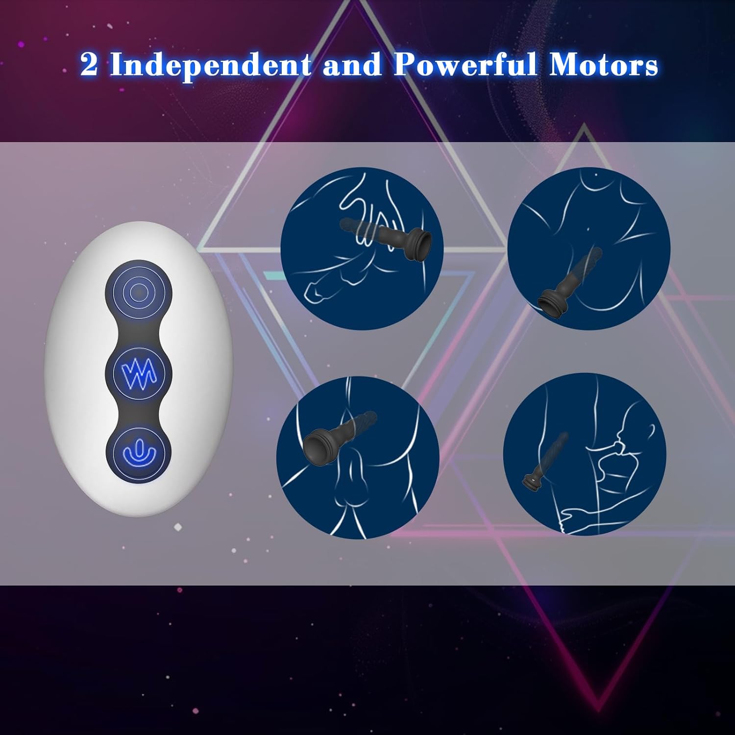 SurgeMax Remote Control Prostate Massager Wand-1