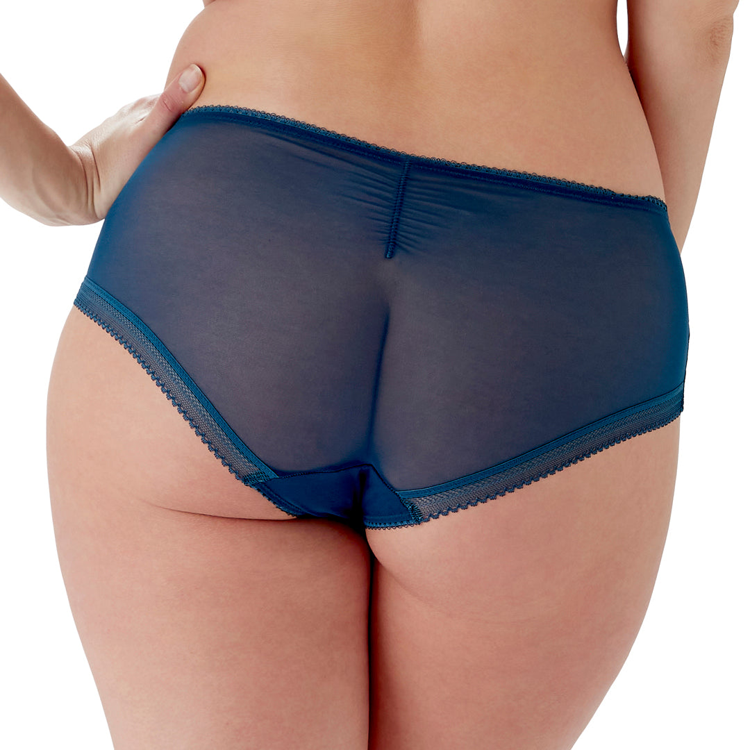 Gossard Sheer Short Panty Swirl-1