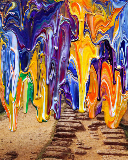 Antonio Wehrli Gravity Paint Drip Bracelet: Art into Jewelry-18K Gold-15