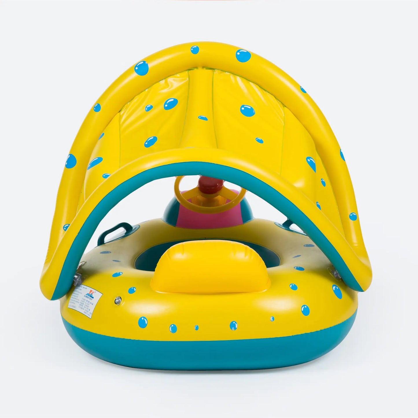 Baby Swimming Boat with Speaker and Inflatable Ring