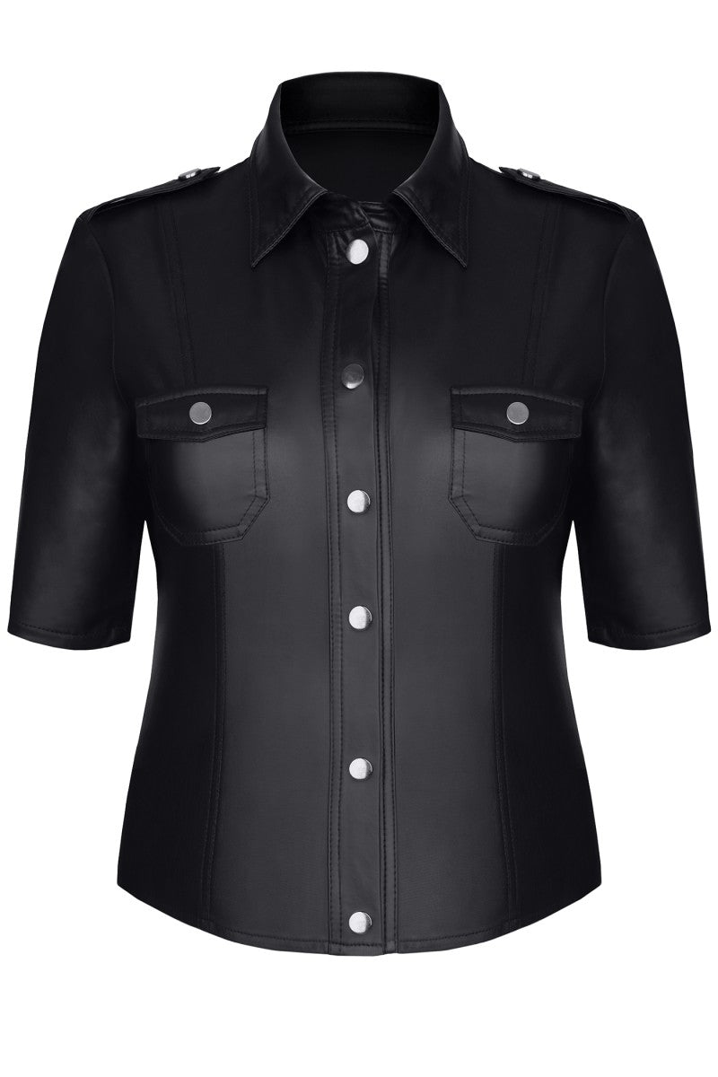 schwarze Jacke TDLotte001 - 2XL-0
