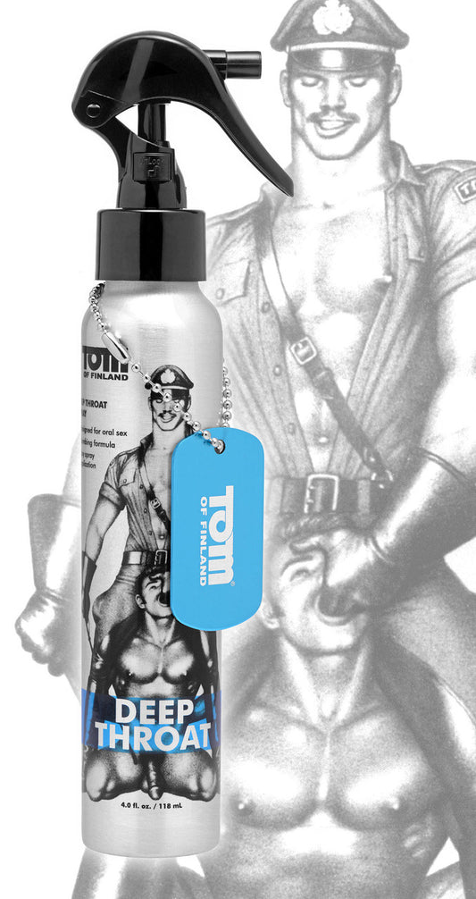 Tom of Finland Deep Throat Spray- 4 oz-0