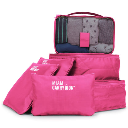 Foldable 6 Piece Packing Cubes-7
