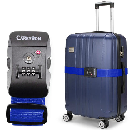 Adjustable TSA Approved Combination Lock Luggage Strap-5
