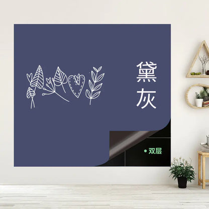 Double-Layer Magnetic Blackboard Wall Stickers for Kids