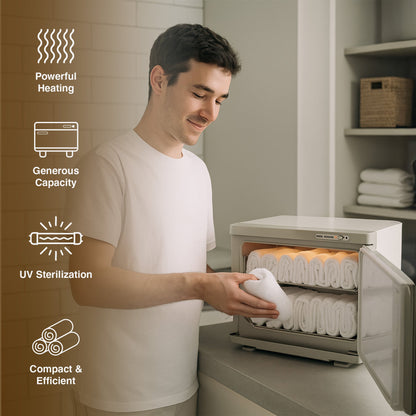 Deluxe Towel Warmer with UV Sterilizer-3