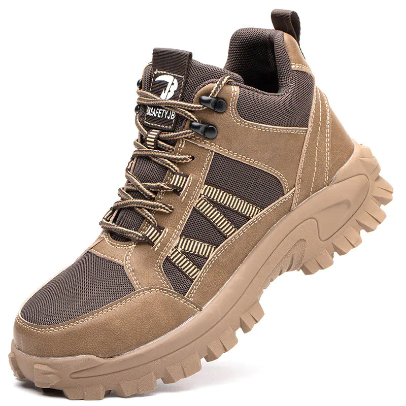 Steel Toe Work Boots for Men and Women, Lightweight & Breathable