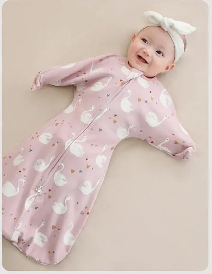 Cotton Anti-Startle Baby Sleeping Bag