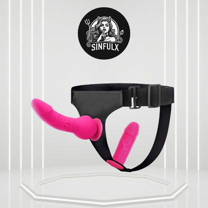 TailorDare Dual Ecstasy Strap-On Dildo-0