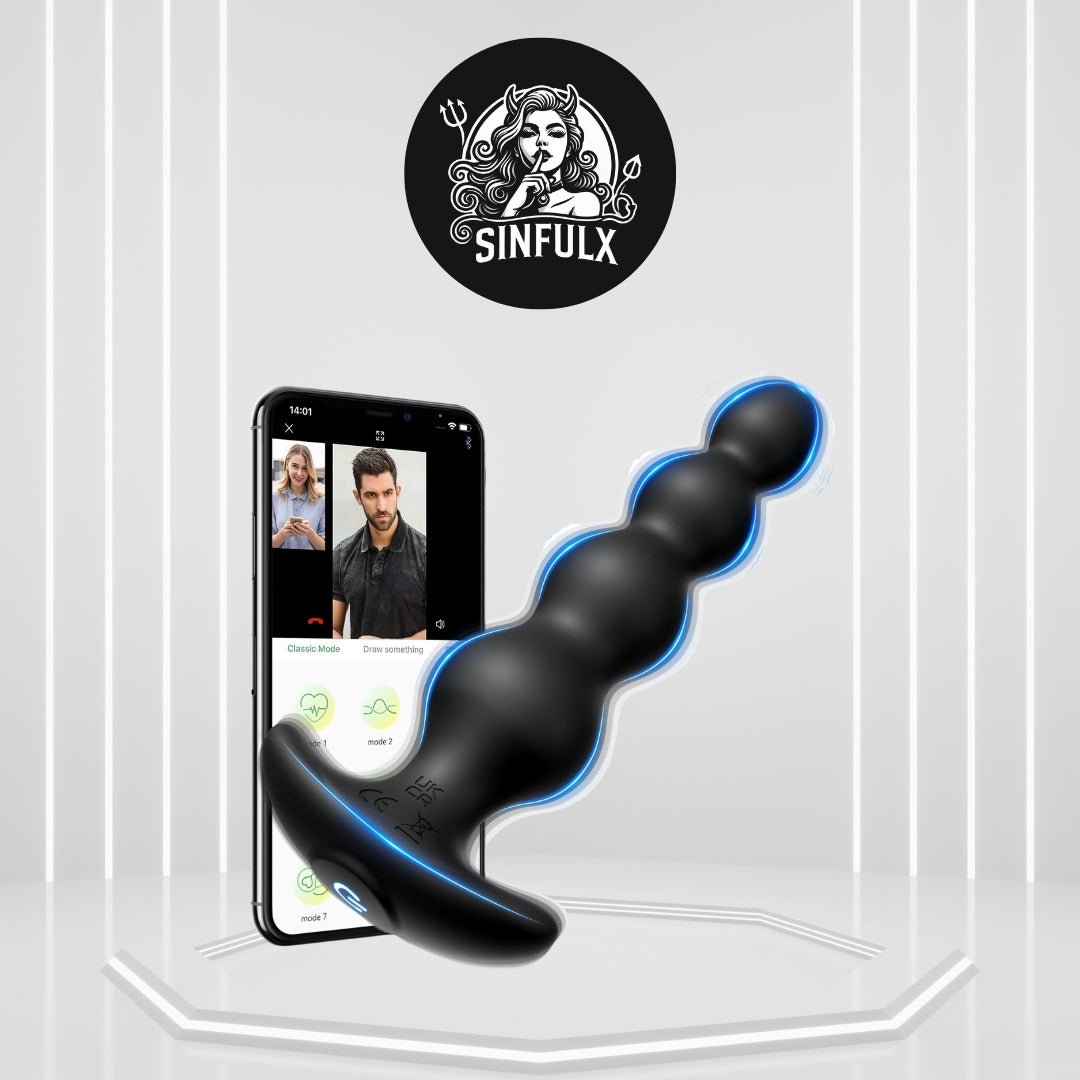 ThrustLink App Control Anal Beads Prostate Massager-0