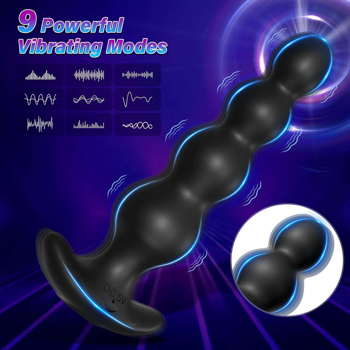 ThrustLink App Control Anal Beads Prostate Massager-1