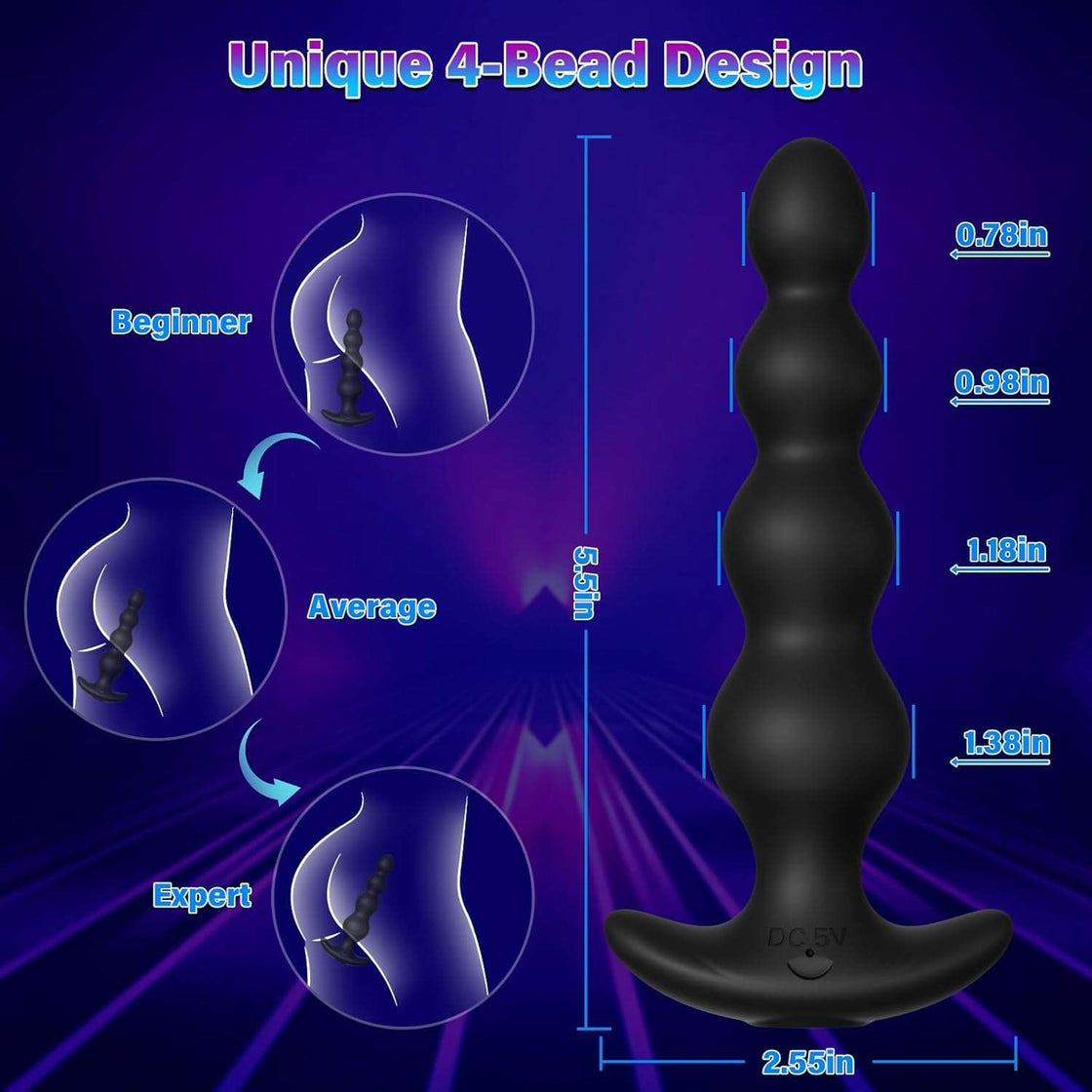 ThrustLink App Control Anal Beads Prostate Massager-4