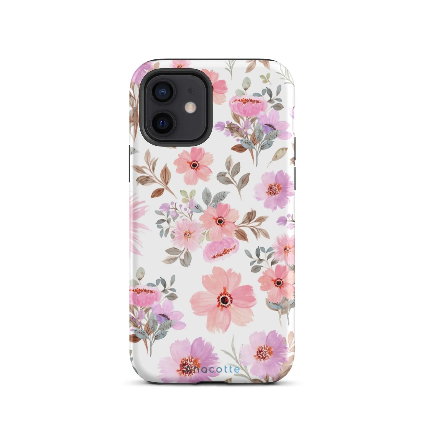 Anacotte Pure Vibes Sakula Pink Floral Design iPhone case-7