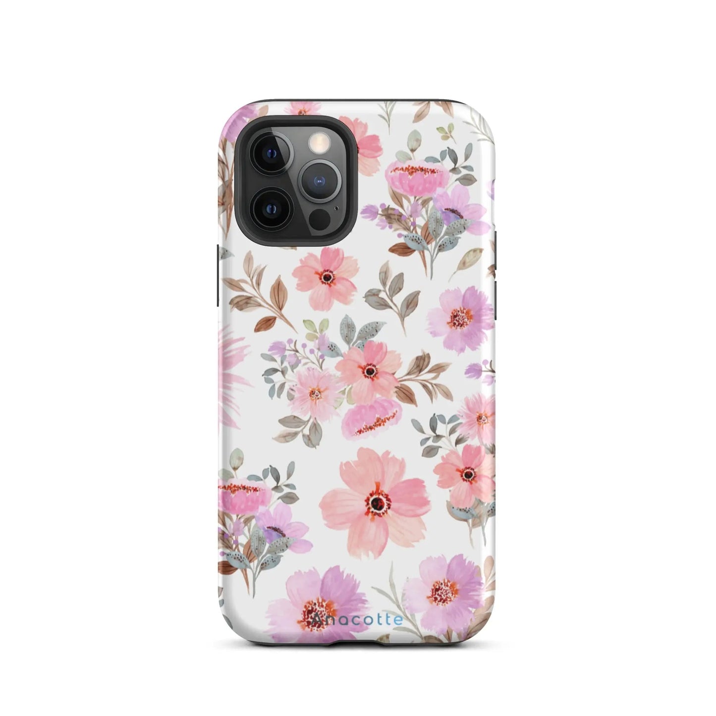 Anacotte Pure Vibes Sakula Pink Floral Design iPhone case-8