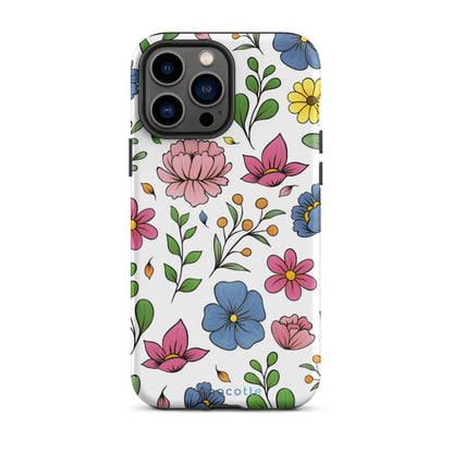 Anacotte Impulsive Art Floral iPhone case-0