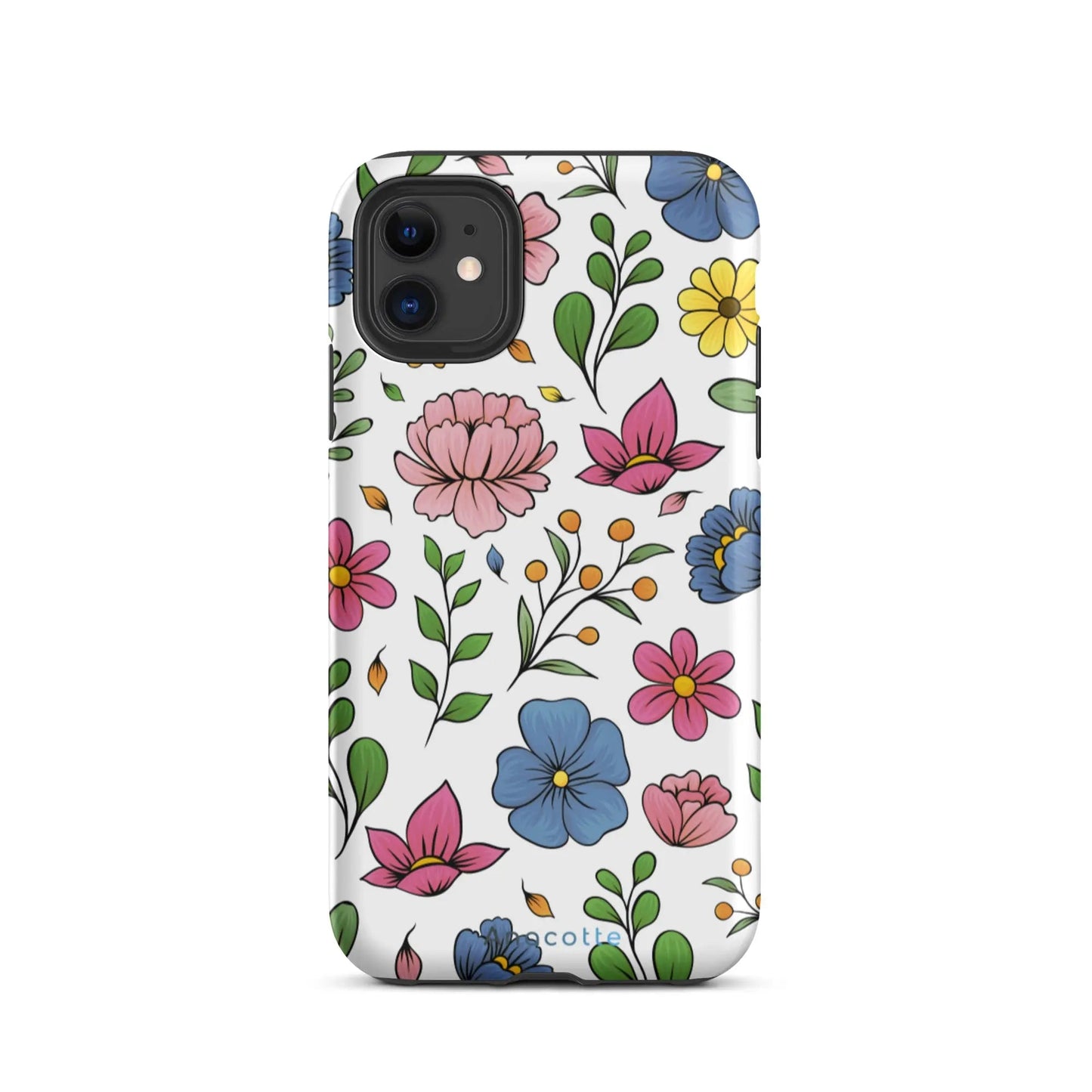 Anacotte Impulsive Art Floral iPhone case-2