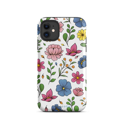 Anacotte Impulsive Art Floral iPhone case-2