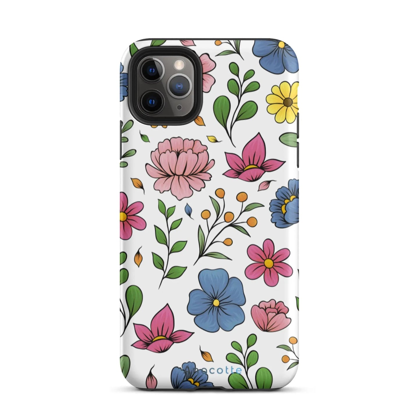 Anacotte Impulsive Art Floral iPhone case-4