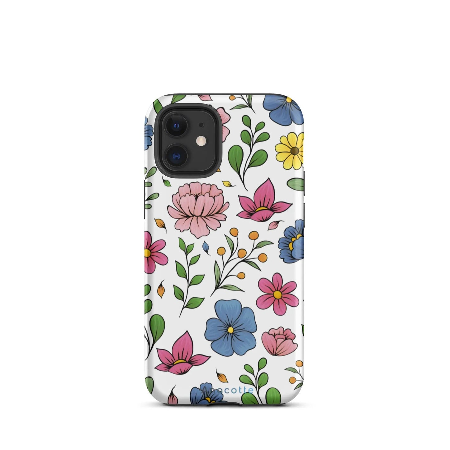 Anacotte Impulsive Art Floral iPhone case-5