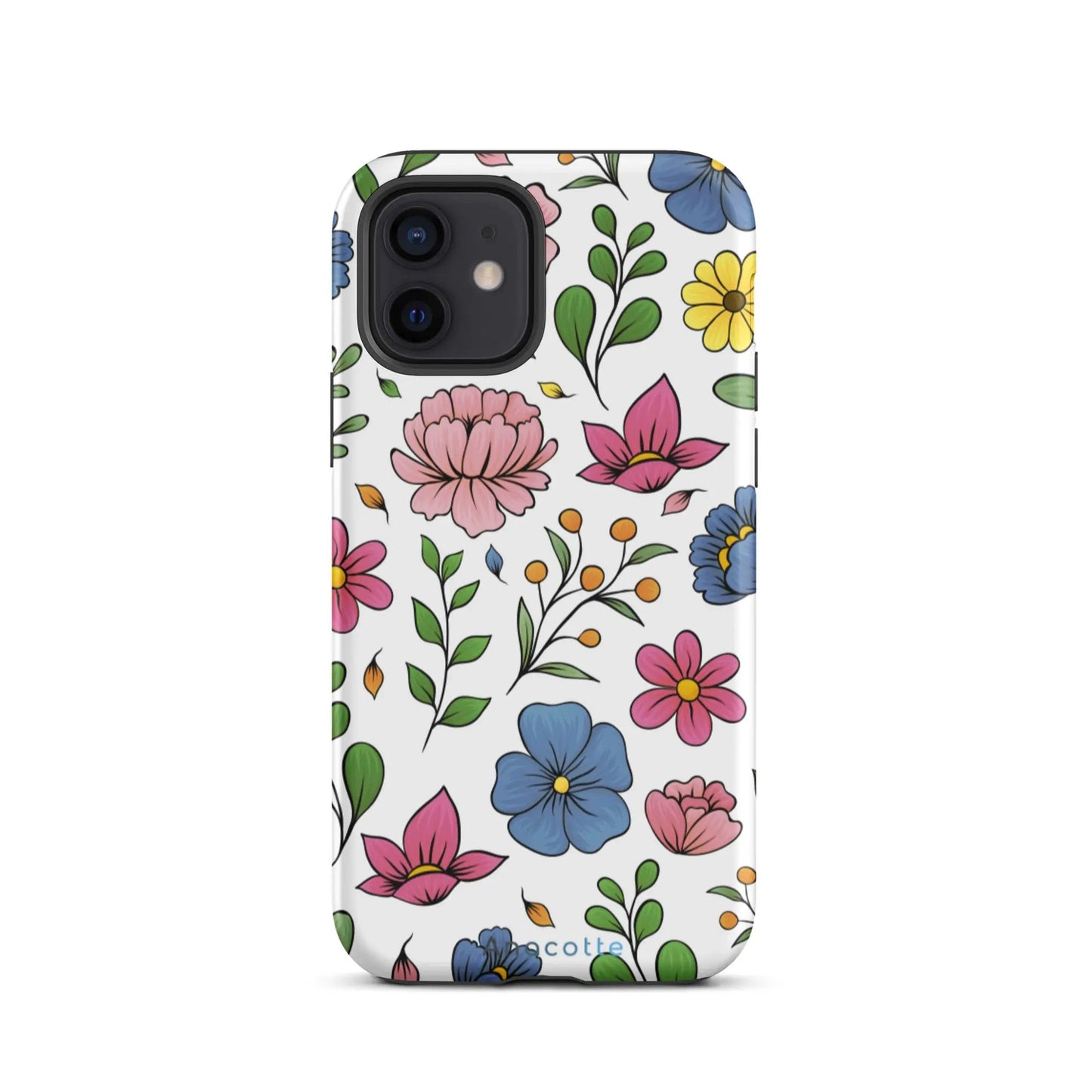 Anacotte Impulsive Art Floral iPhone case-6