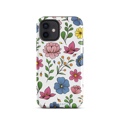 Anacotte Impulsive Art Floral iPhone case-6