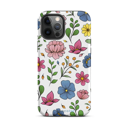 Anacotte Impulsive Art Floral iPhone case-8